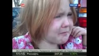 Смотрите,Обама и Ромни заставили девочку расплакаться