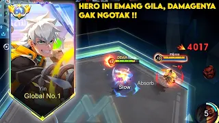 MOONTON PLEASE BAN YIN! GILA, DAMAGENYA GAK NGOTAK + HERO INI TIDAK BISA DI COUNTER! ~ MLBB