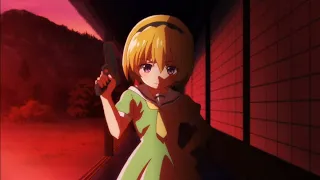 [ENG DUB] Higurashi Sotsu - Satoko kills Mion