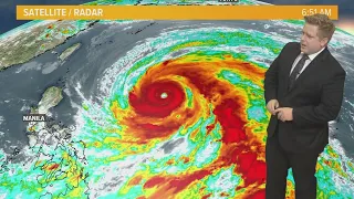 Tracking Super Typhoon Mawar (Betty)