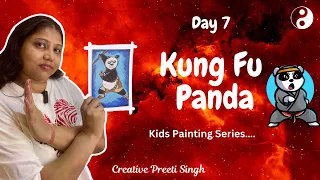 How to draw Kung Fu Panda-step by step - full tutorial-for kids