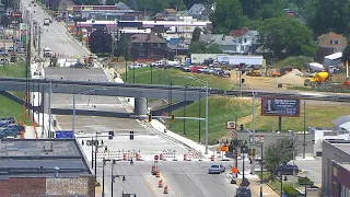 Reverend Jon A Sibley Sr. Underpass Construction Timelapse