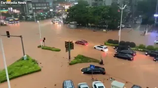 EarthPedia News [ FLOOD ] Heavy Rains Cause flooding in Dongguan China