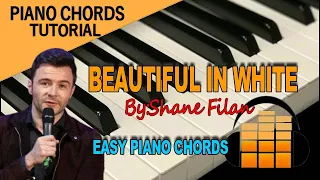 Beautiful In White - Shane Filan - Piano Chords Tutorial