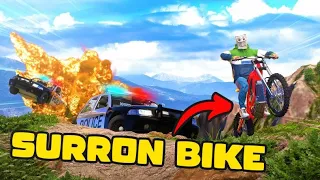 Running From Cops on SURRON | GTA 5 RP