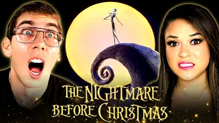 THIS. IS. HALLOWEEN. Our First Time Watching The Nightmare Before Christmas (1993) Movie Reaction