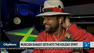Singer Shaggy is shocked by what some Canadians do at Christmas