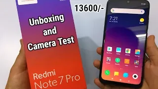Redmi Note 7 Pro Unboxing & Camera Test with 48MP Camera