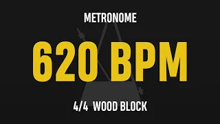 620 BPM 4/4 - Best Metronome (Sound : Wood block)