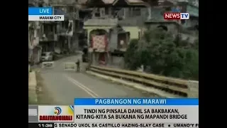 BT: Tindi ng pinsala dahil sa bakbakan, kitang-kita sa bukana ng Mapandi Bridge