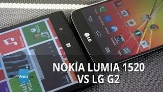 Nokia Lumia 1520 vs LG G2