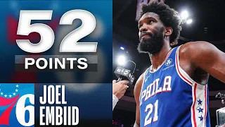 Joel Embiid DOMINATES In 52-Point Performance For Sixers W! | April 4, 2023