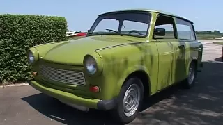 Trabant kombi ('89es évjárat) teszt Gajdos Tamás műsorvezetésével