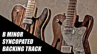Slow Syncopated Guitar Backing Track B Minor | Jam in Bm