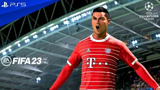 Real Madrid vs Bayern Munich -Ft. Cristiano Ronaldo Champions League Final - FIFA 23 PS5 Gameplay 4K