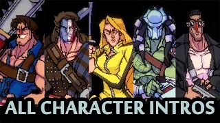 BROFORCE - All CharacteR Intros and References (Oct. 2015)