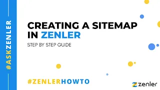 #askzenler - Sitemap Creation and Recreation in Zenler