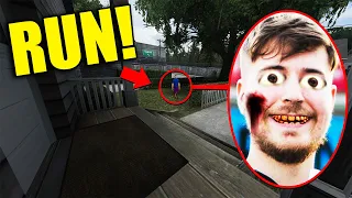 If You See CURSED MrBEAST Outside Your House, RUN AWAY FAST!! (Scary)