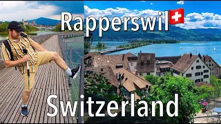 Travel Vlog: Welcome to Rapperswil,Switzerland | The Beautiful Town of Roses | Rapperswil City Tour