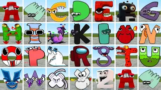 NEW Alphabet Lore But Everyone Is Different Versions (Full Version A-Z) COMPILATION In Garry's Mod!