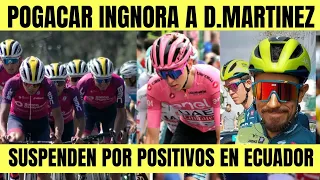 Tadej Pogacar FUERTES PALABRAS A SUS RIVALES DEL GIRO / UCI DURO GOLPE A ECUADOR