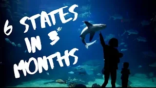 6 States in 3 Months // USA TRAVEL VIDEO // 2019