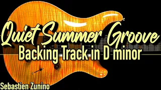 Quiet Summer Groove Backing Track in D minor | SZBT 1040