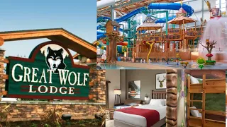 Great Wolf Lodge Water Park Pocono Mountains Full Tour | Wolf Den Suite 2023 | Indoor Water Park