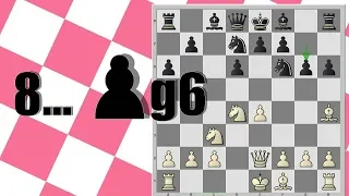 #23 Сицилианская защита за белых. Вариант Найдорфа 8...g7-g6