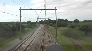 Ride with the train driver from Groningen to Utrecht. (Without speedometer)