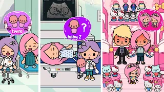 Pregnant With Twins, But I Gave Birth To 1 Baby?! | Toca Life Story | Toca Boca