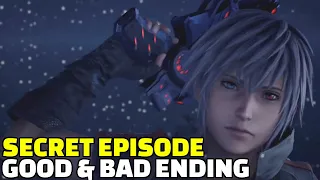 Kingdom Hearts 3 ReMind DLC | Yozora Cutscene + Good Ending & Bad Ending (Secret Episode))