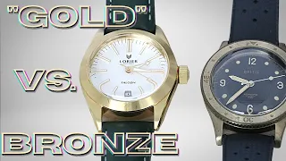 Bronze vs. Fake Gold Watches