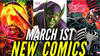 NEW COMIC BOOKS RELEASING MARCH 1ST 2023 MARVEL COMICS & DC COMICS PREVIEWS COMING OUT THIS WEEK