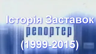 Televison&Design|Intros evolution Reporter (Novy Channel, Ukraine, 1999-2015)