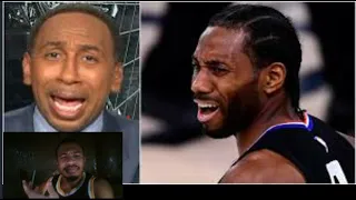 Kawhi 'flat out choked!' Stephen A. reacts to the Clippers losing Game 7 |First Take(Reaction video)