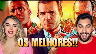 TRIO MONSTRO!! Michael, Franklin & Trevor (Grand Theft Auto) - 𝐕 | M4rkim