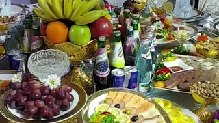 Как Узбеки накрывает праздничный стол !!