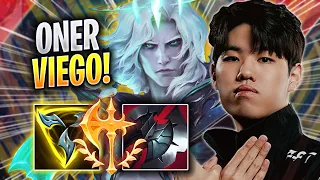 ONER IS A MONSTER WITH VIEGO! - T1 Oner Plays Viego JUNGLE vs Lee Sin! | Season 2023