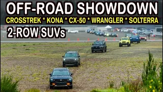 Watch Before You Buy: 2-Row Family SUVs Battle Off-Road Course