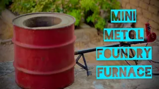 Mini Metal Foundry Furnace ///// 1400°C