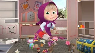 Играем вместе с Машей / Убираем комнату Машы / Игры для девочек / Masha house cleaning