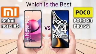 POCO X4 PRO 5G vs Redmi Note 10s