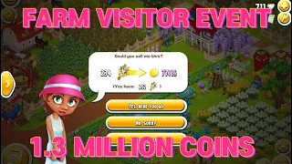 HAY DAY FARM VISITOR EVENT 2X COINS gameplay