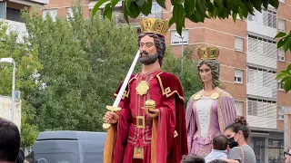 Mostra de balls de la Fal·lera Gironina a la Festa Major de la Devesa-Güell de Girona (18/09/2021)