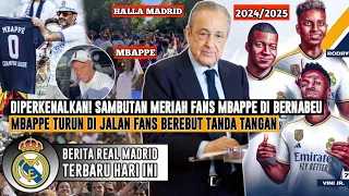 SIAP DI SAMBUT FANS ✅ Kedatangan Mbappe Di Tunggu Fans 😁 Trio Lini Depan Madrid ⚪️ Berita Madrid