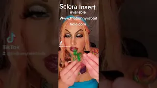 Sclera lenses insert instruction for www.TheBunnyRabbitHole.com only 55$ right now