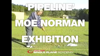 Moe Norman Owns His Single Plane Golf Swing—Pine Needles Ball-Striking Demo