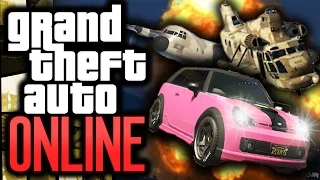 GTA 5: Online - Mini Cooper Challenge! - #3 - (GTA 5 Funny Moments)