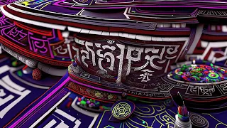 8K HDR Digital Art ｜ Tibetan Mandala ｜ Dolby Vision